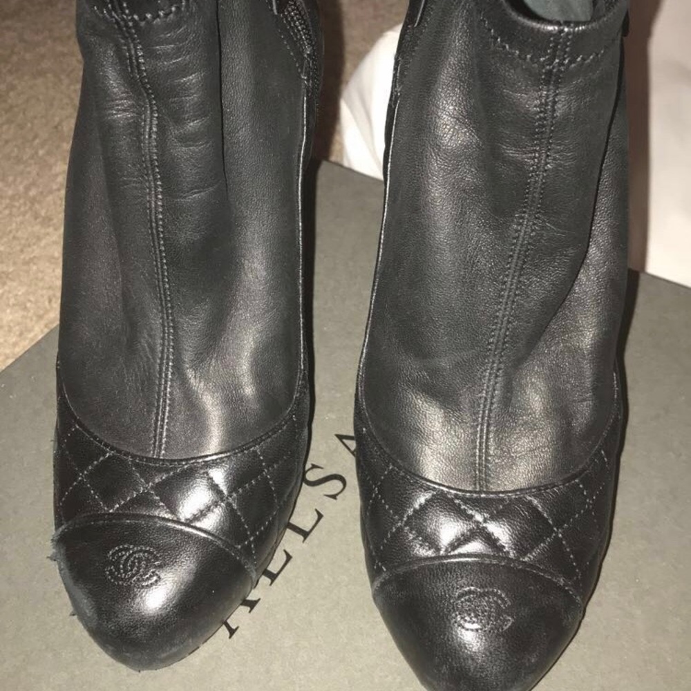 Chanel Ankel Booties